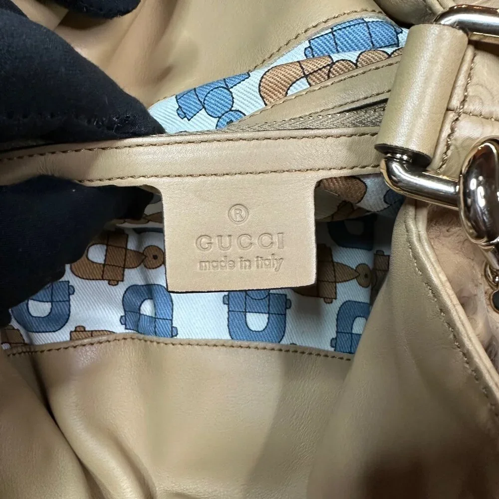 ❌SOLD❌Authentic Gucci Guccissima Leather Large Hysteria Hobo Bag - Picture 15 of 16